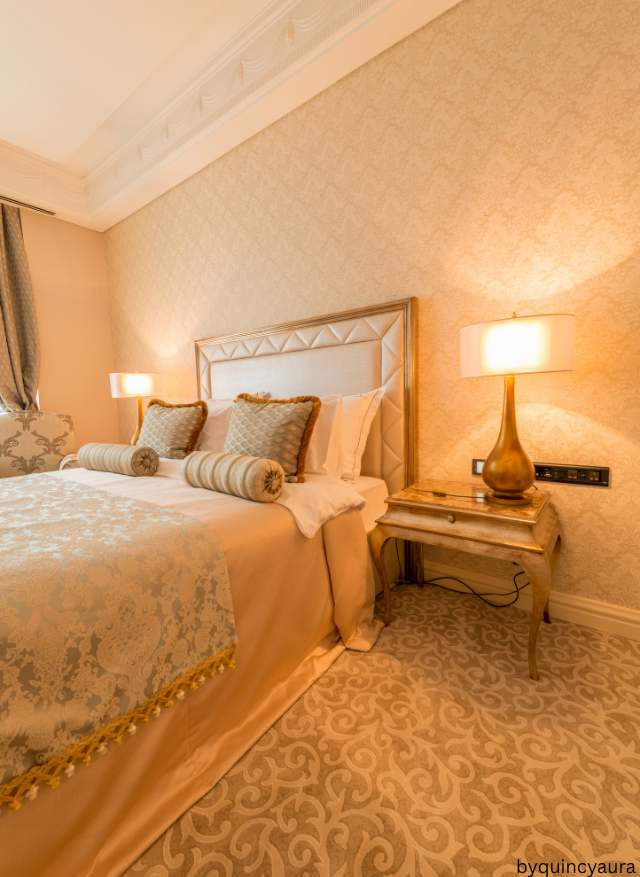 lighted room in a small space