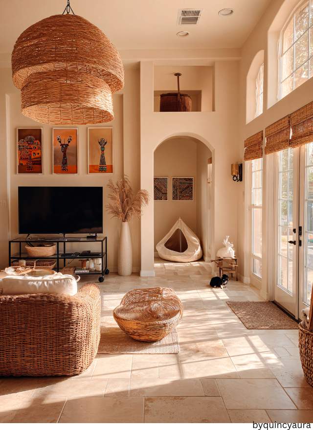 distressed wood coffee table vintage style