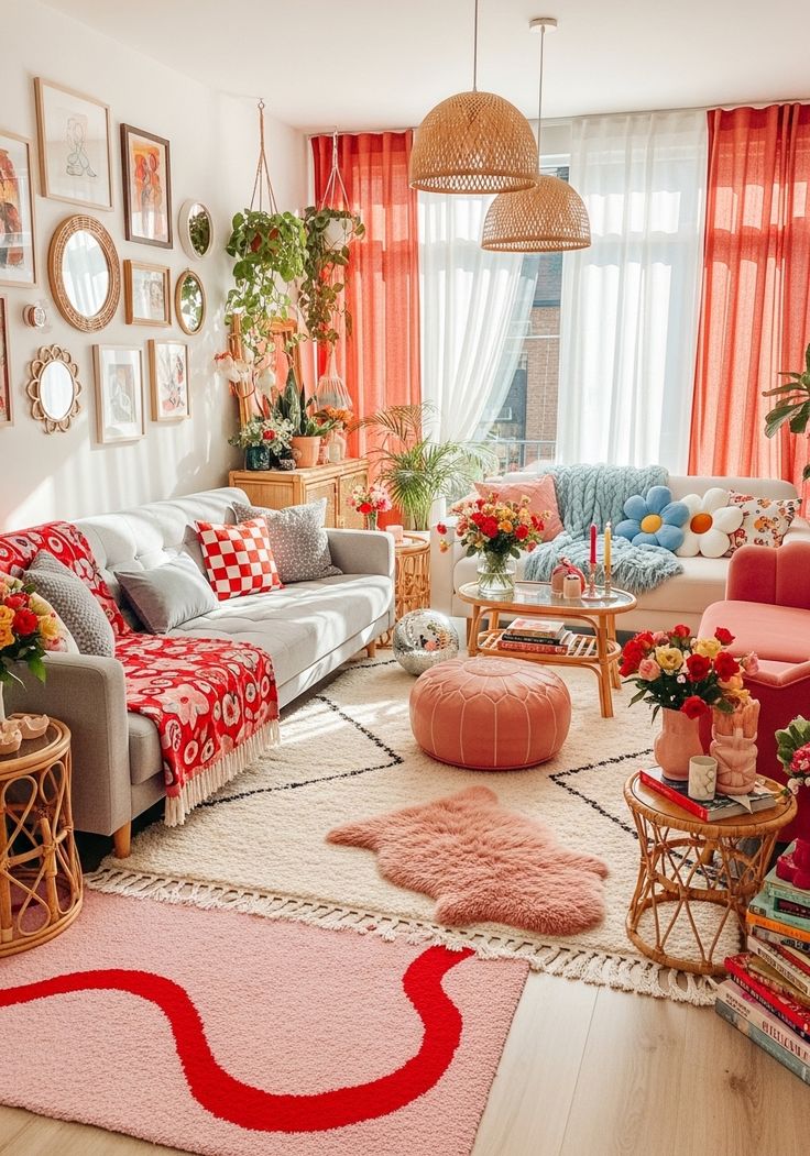 A bright studio apartment with light-colored walls, neutral furniture, and soft natural lighting.