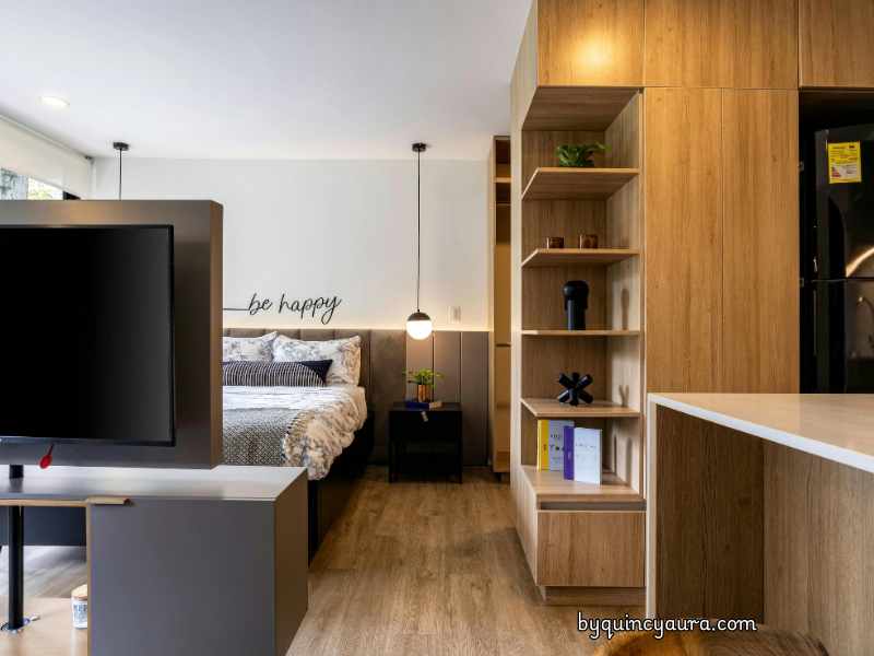 12 Chic Ways to Make a Studio Apartment Feel Bigger