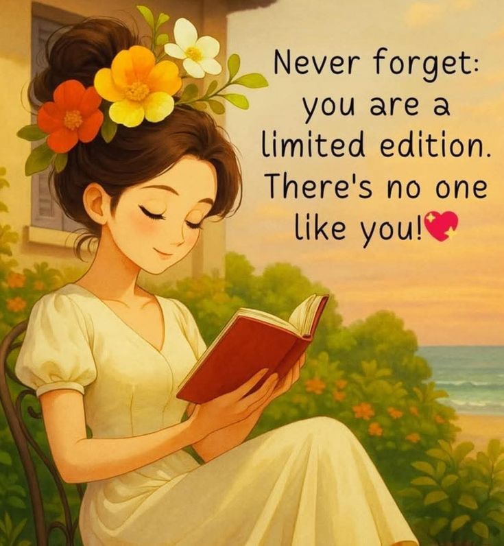 An image of a girl reading a book.