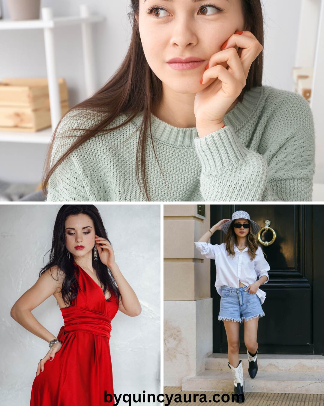 a grid that has different looks for valentine"s day