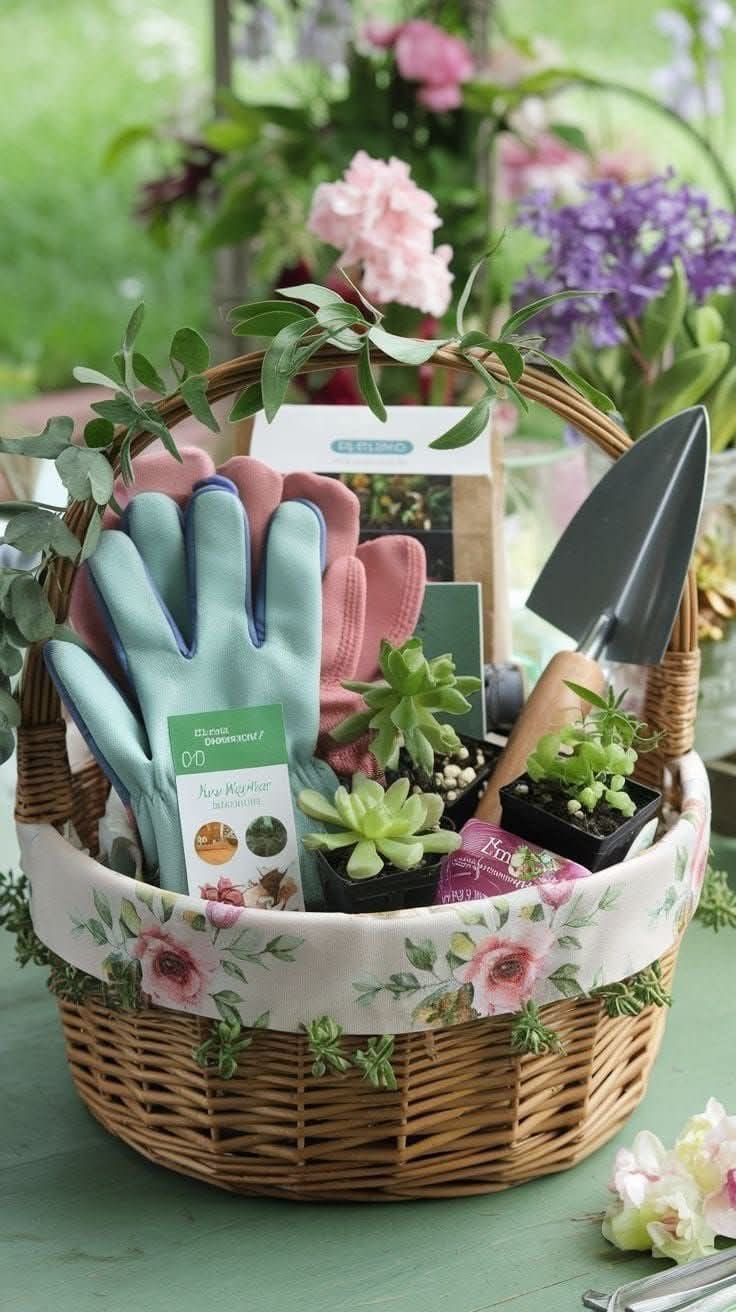 Gardening Gift Basket