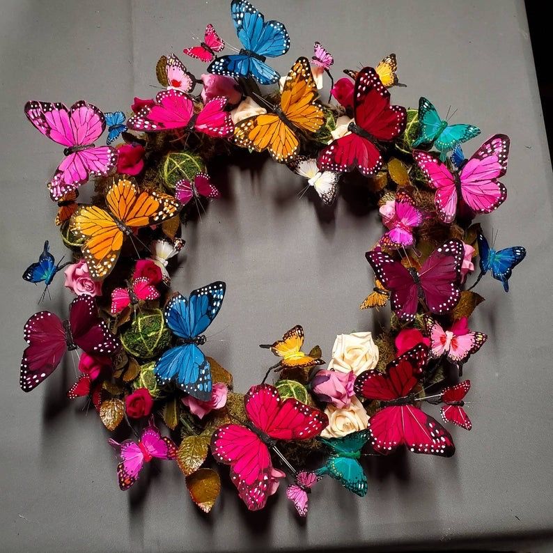 Butterfly Wreath
