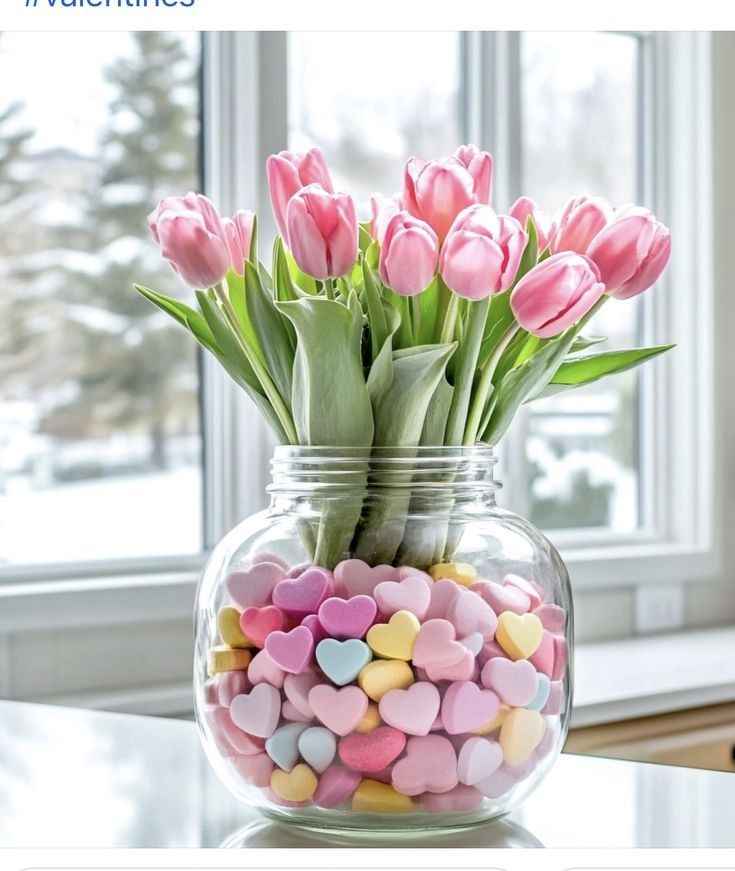 DIY Centerpiece with Candies