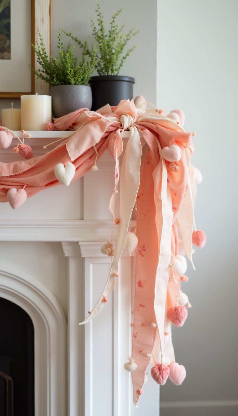DIY Ribbon Garland