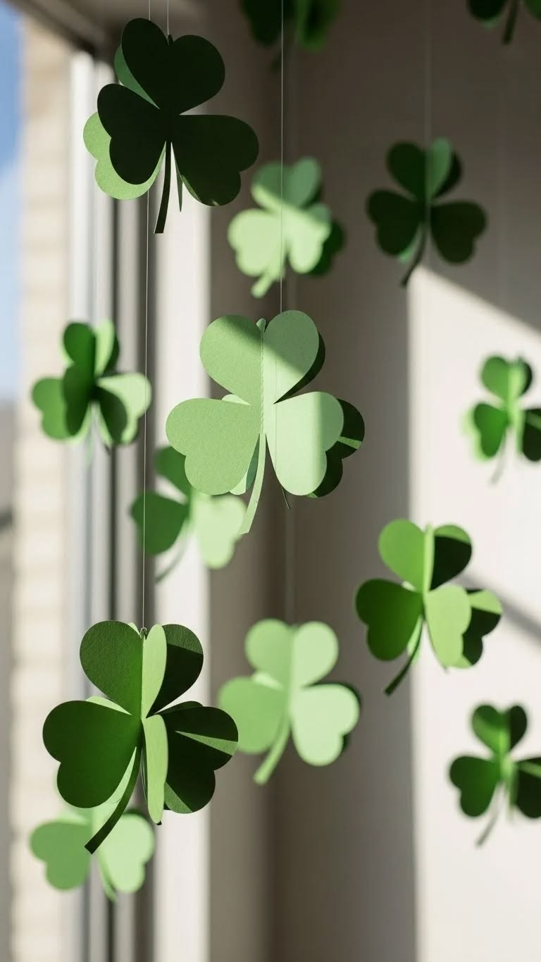 DIY Shamrock Wall Decor