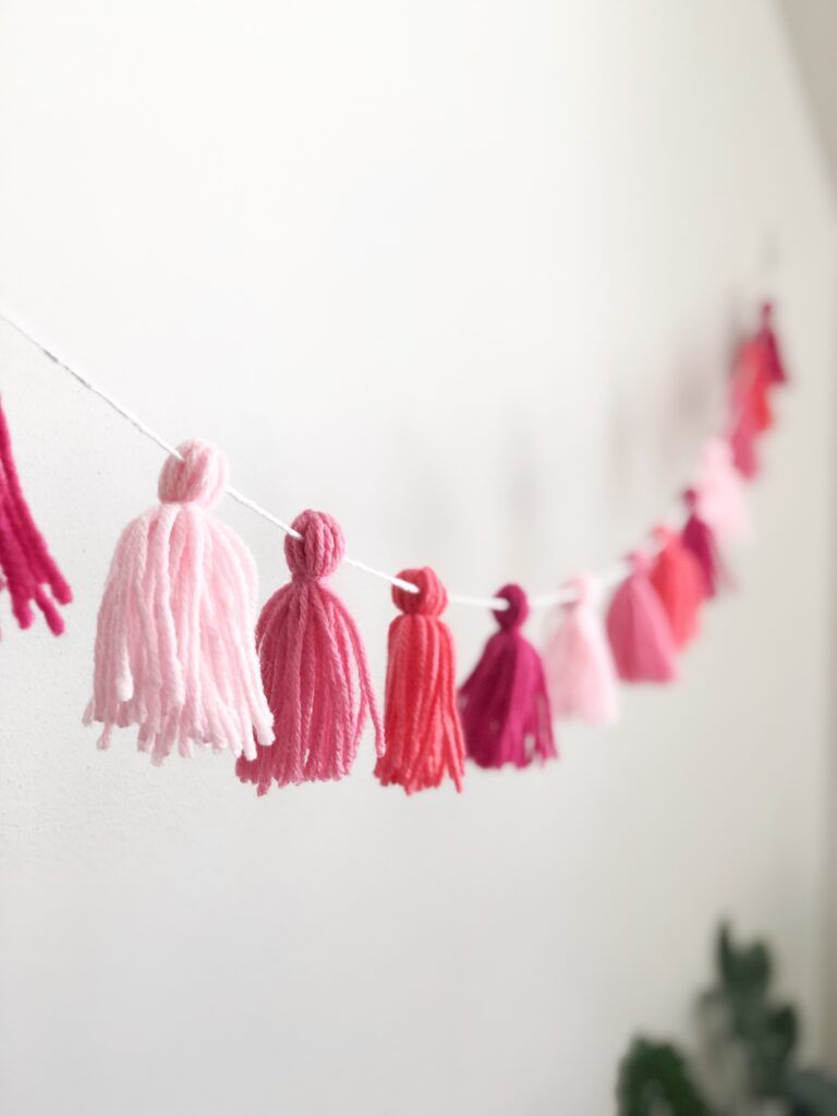 DIY Tassel or Pom-Pom Garland