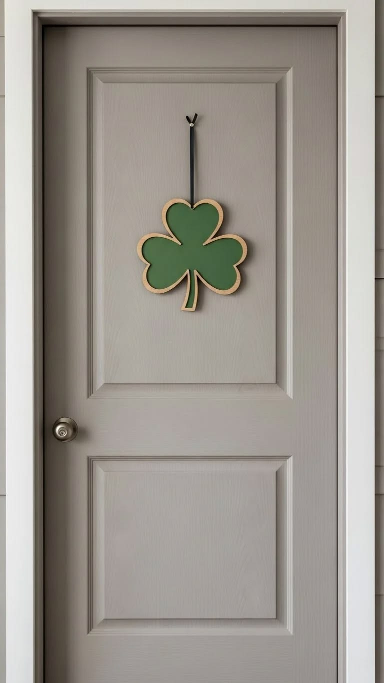 Door Knockers with Shamrocks