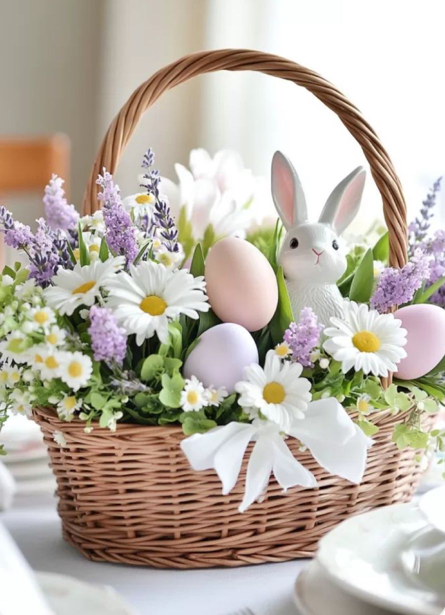 Easter Basket Centerpiece
