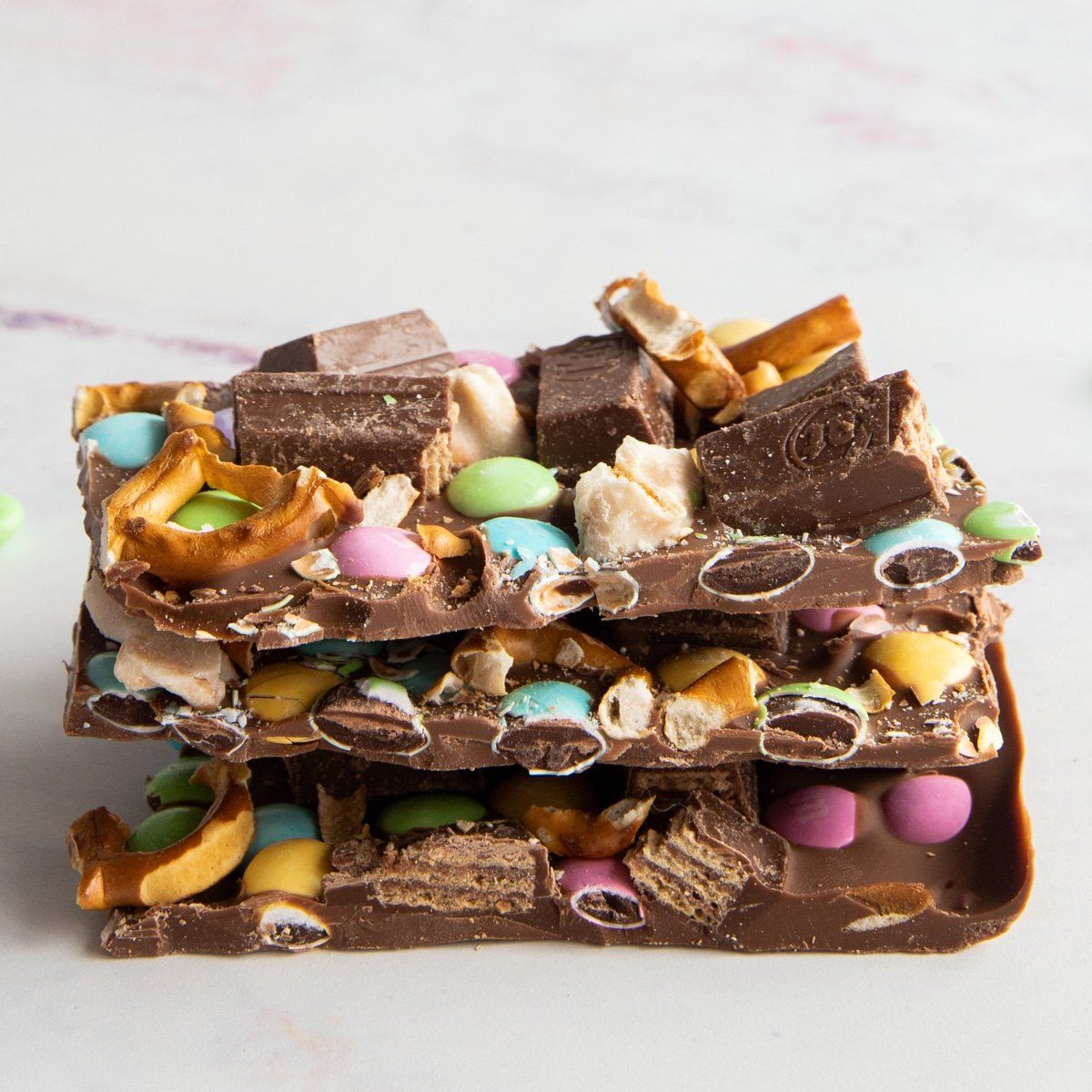 Easter Chocolate Bark with Toppings