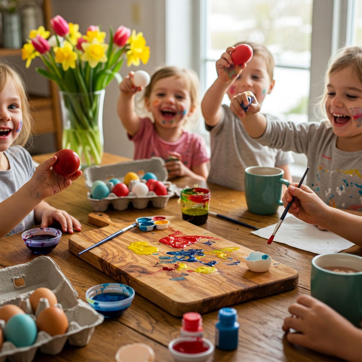 easter egg painting