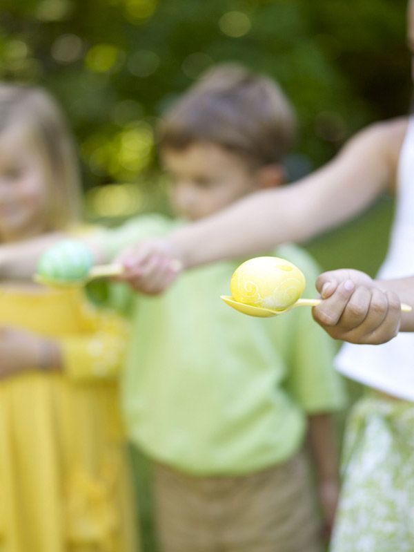 Easter Egg Rolling Game