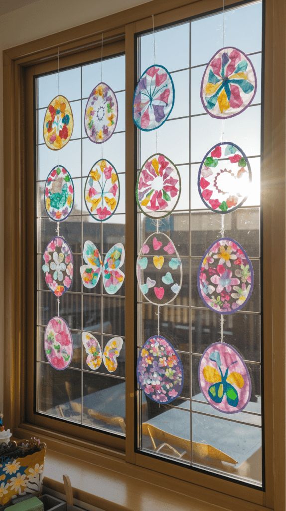 Easter Egg Sun Catchers