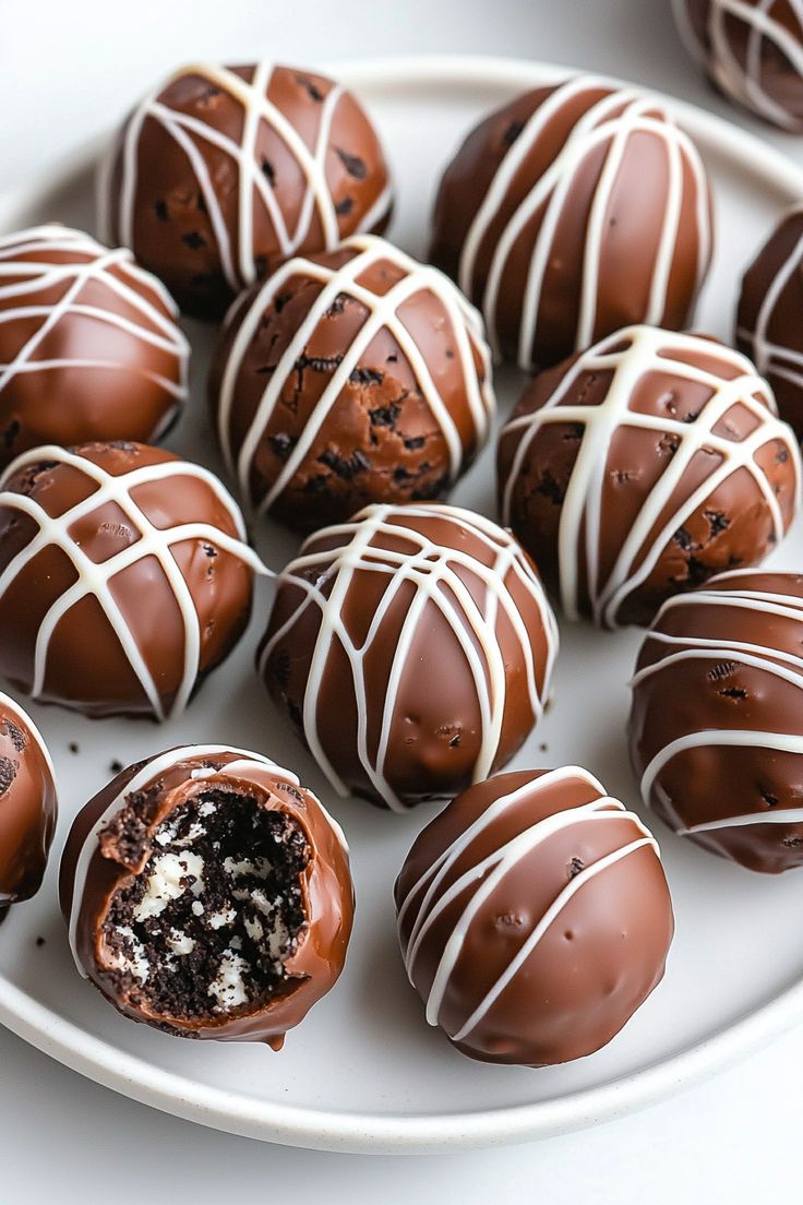 Oreo truffle balls 