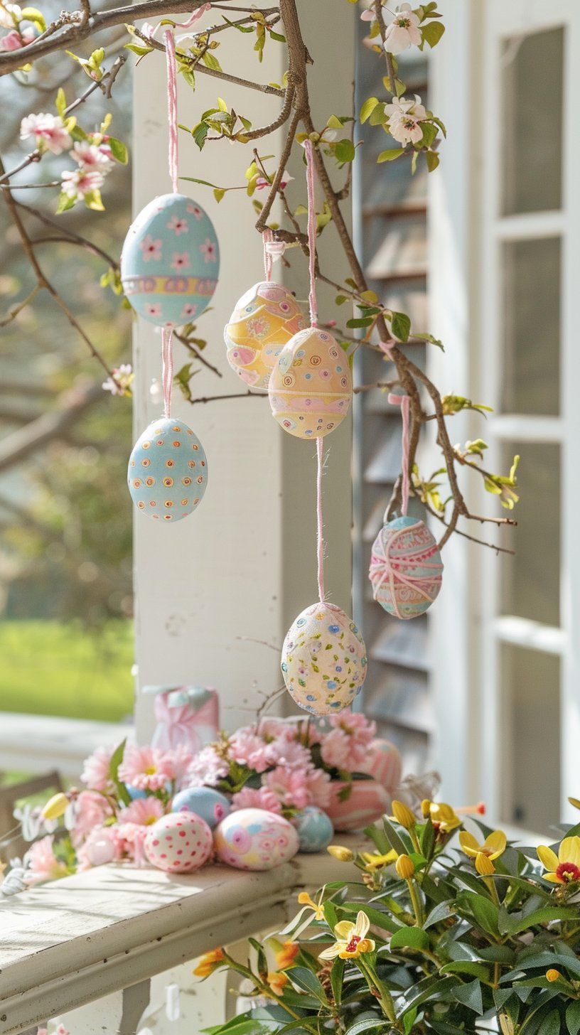 Hanging Easter Egg Decorations