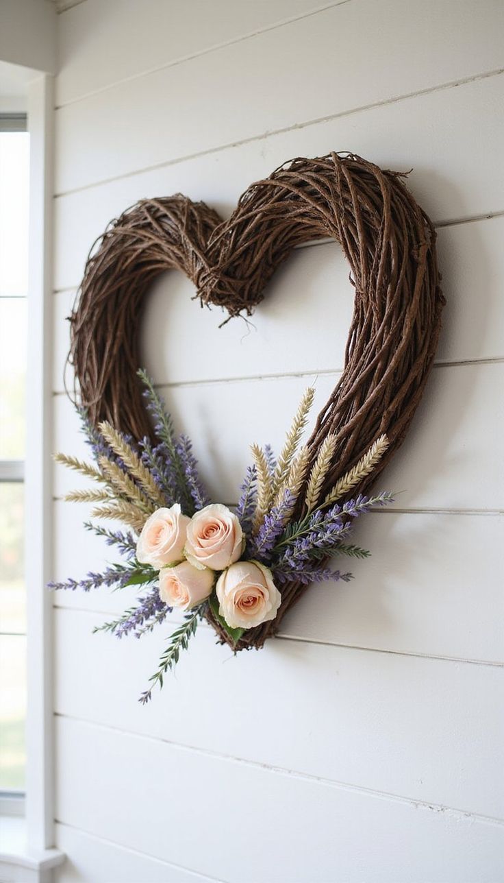 Heart-Shaped Wreath