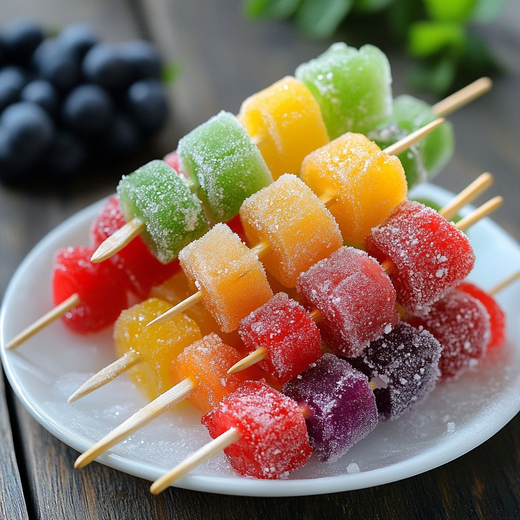 Marshmallow Fruit Skewers