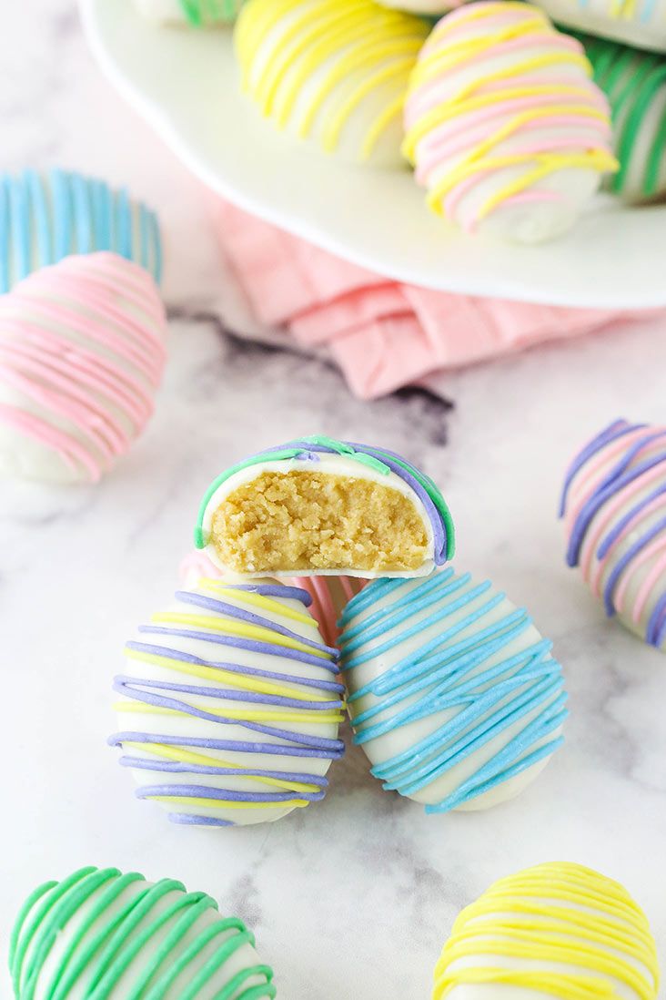 No-Bake Oreo Easter Truffles
