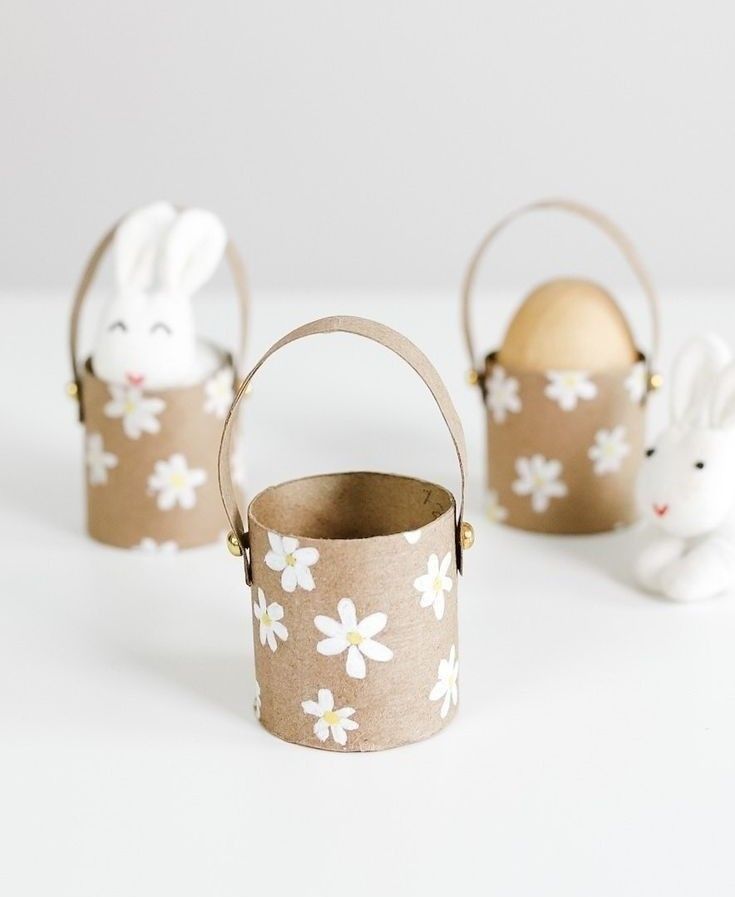 Paper Roll Easter Eggs