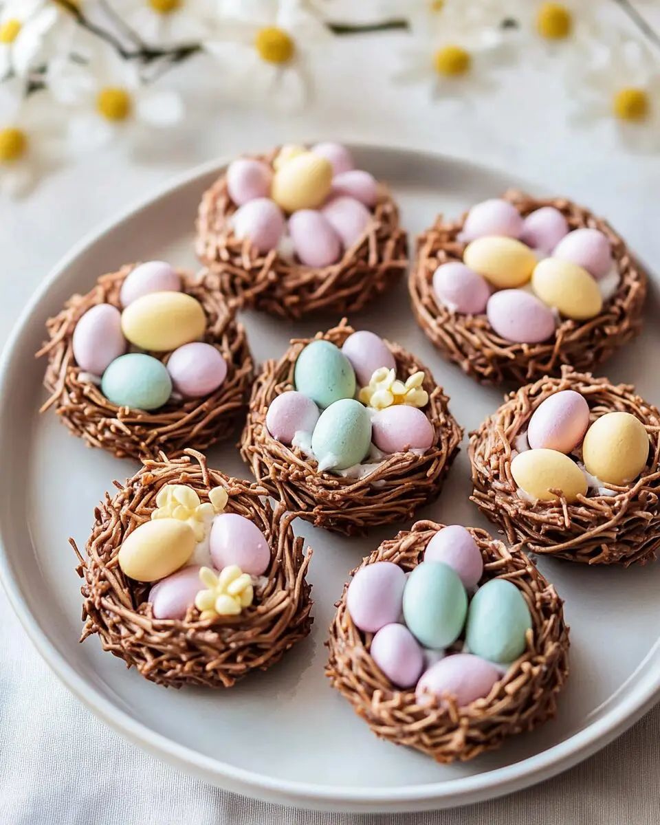 no bake nest chocolate