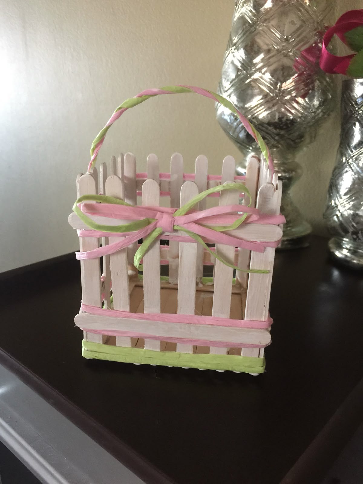 Popsicle Stick Baskets