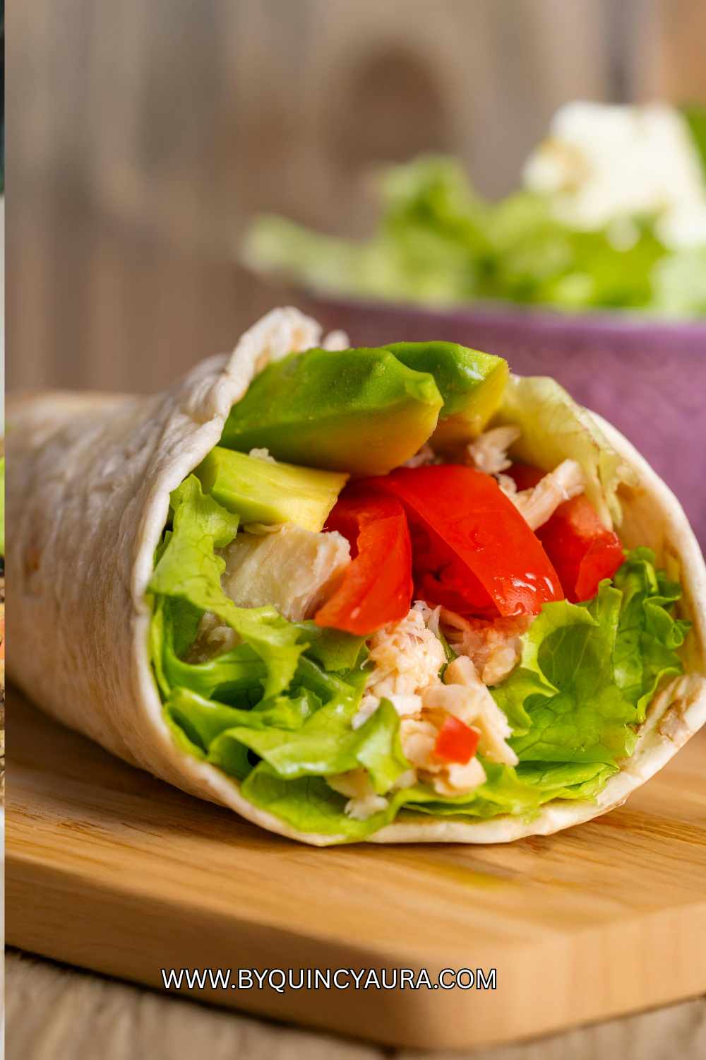 Wraps with Hummus & Veggies