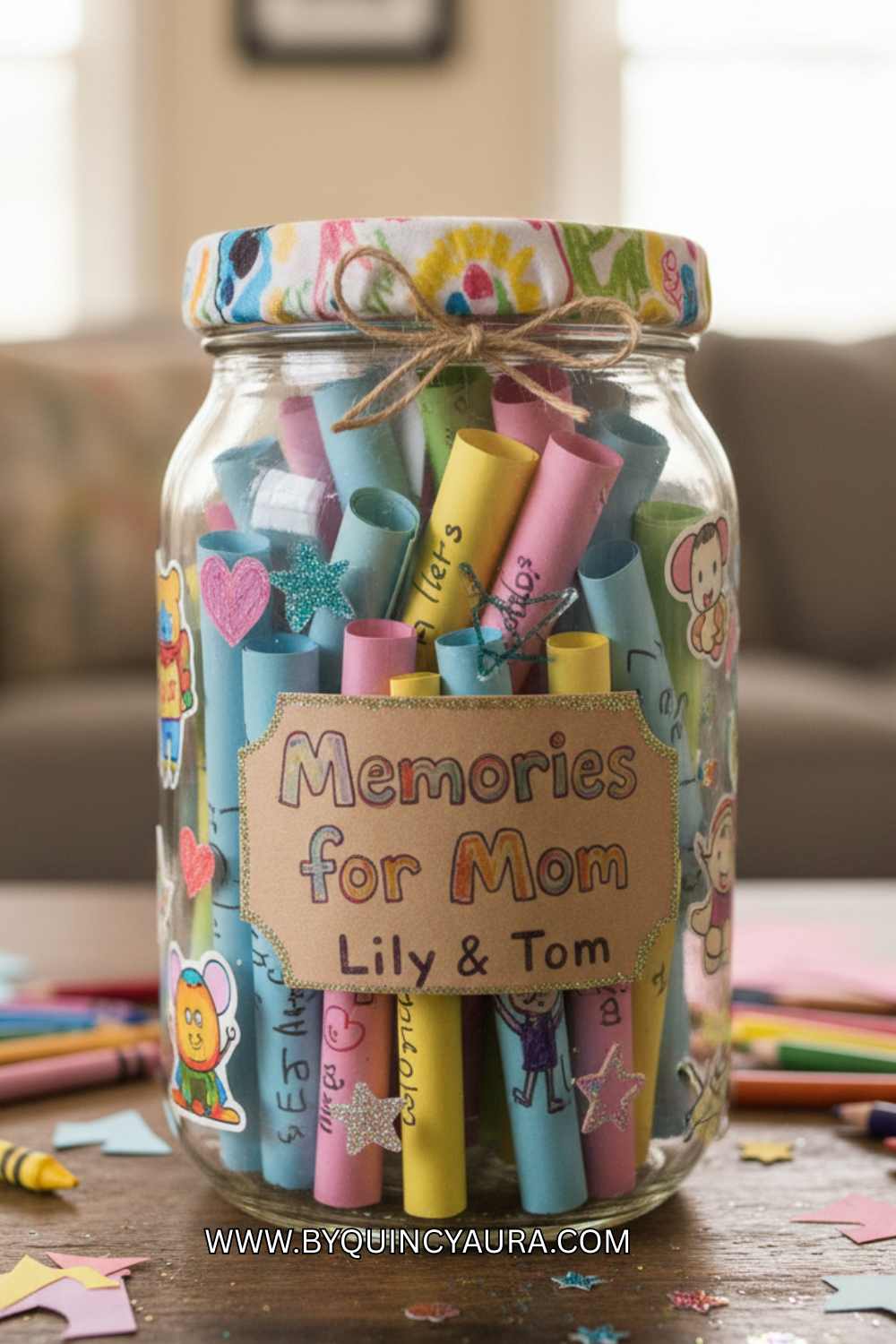 A jar filled with memories