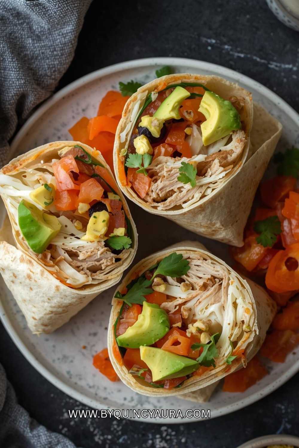 Turkey & Avocado Wraps