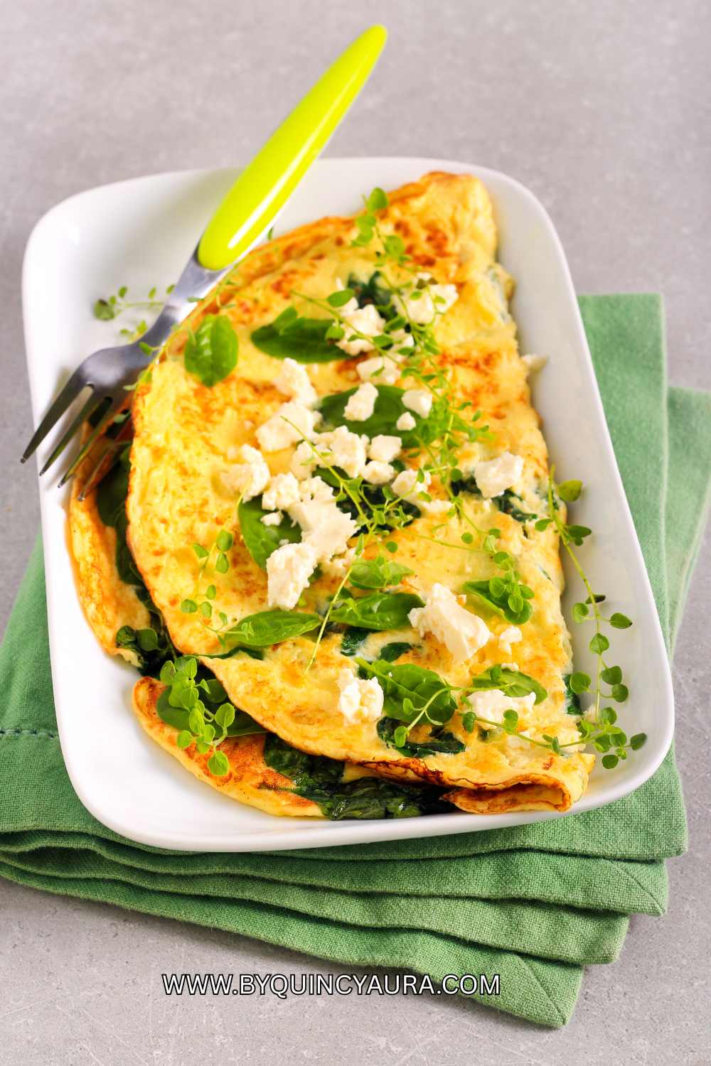 Veggie Omelette Plate