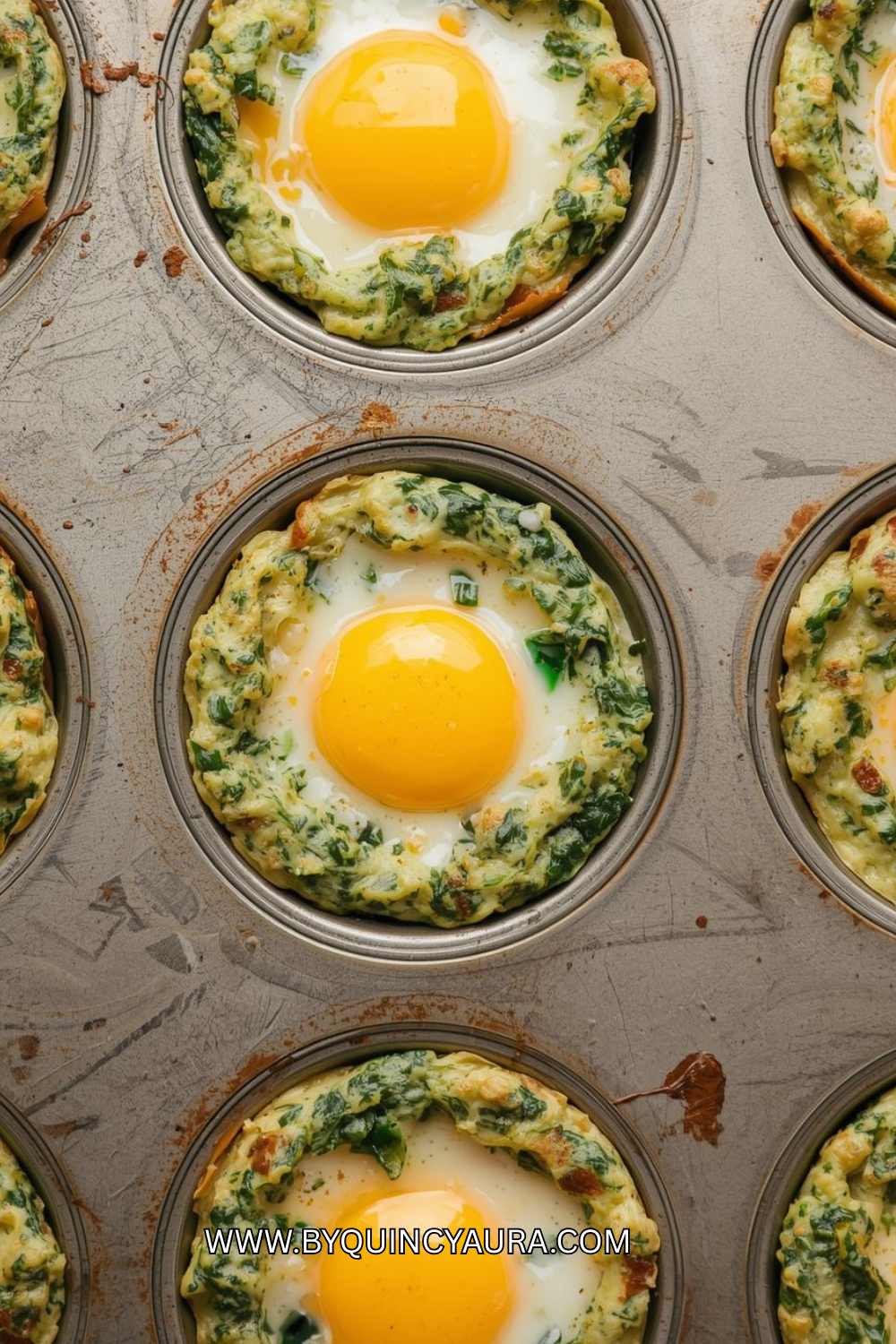 Spinach & Feta Egg Muffins
