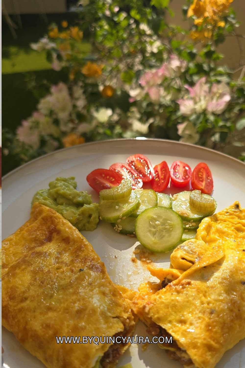 Veggie Omelette with Cheese
