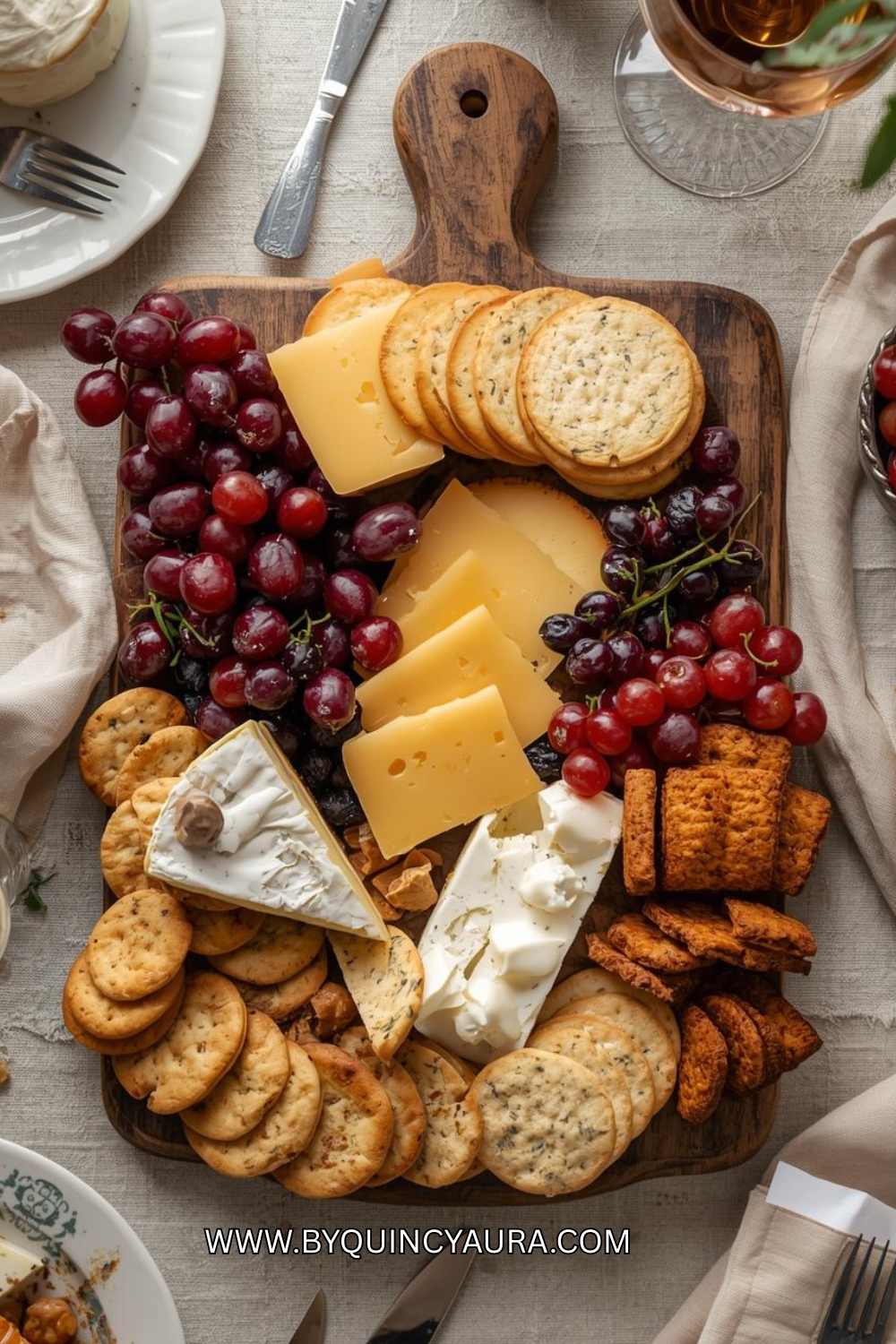 Classic Cheese & Crackers Board