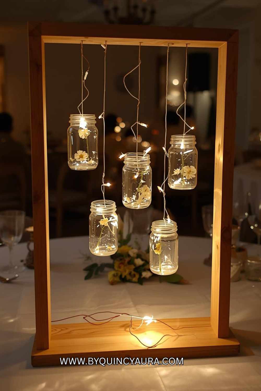 Hanging Jar Table Decor