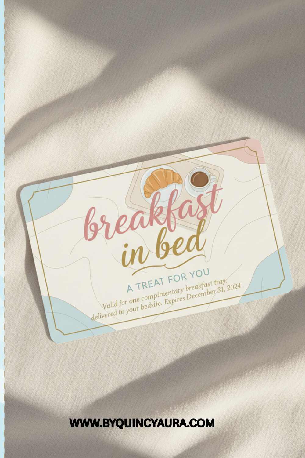breakfast in bed coupon