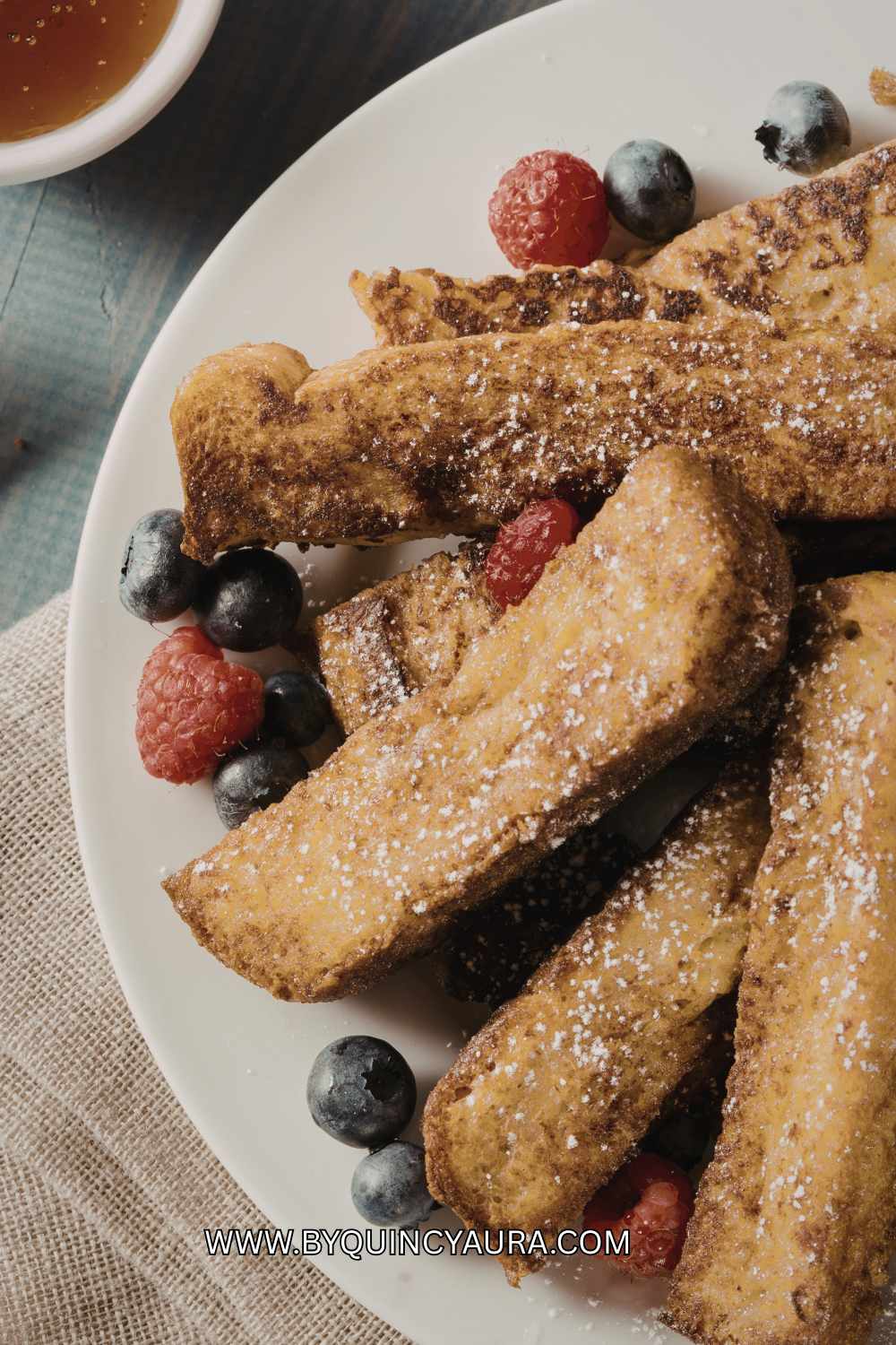 French Toast Sticks with Berries