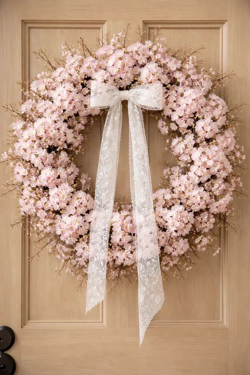 Spring Blossom Wreath