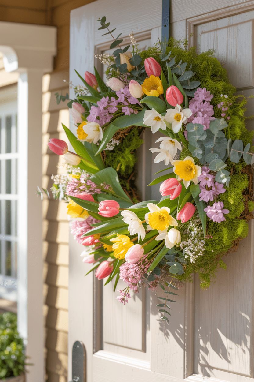 Spring Garden Wreath
