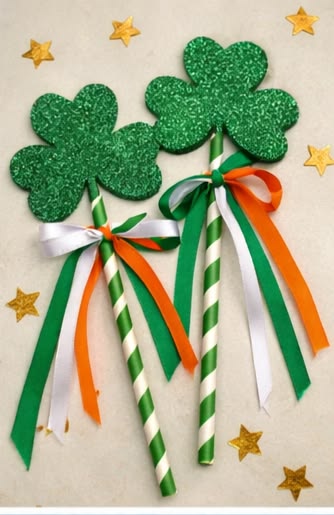 St. Patrick’s Day Wands