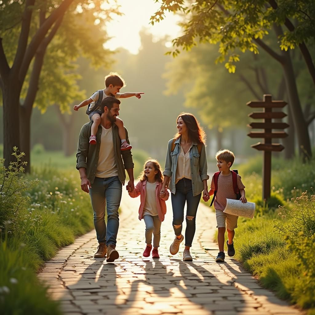 Taking a Family Walk