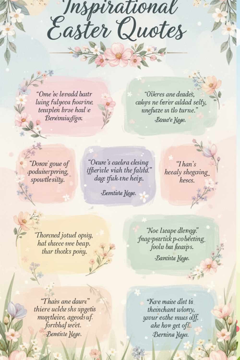Inspirational Easter Quotes