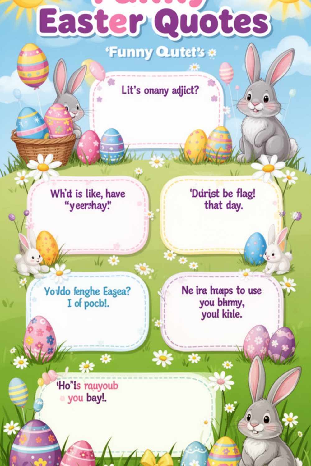 Funny Easter Quotes