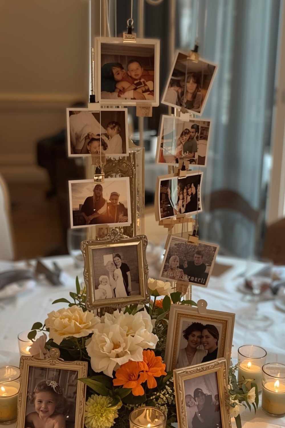 Photo Memory Centerpiece