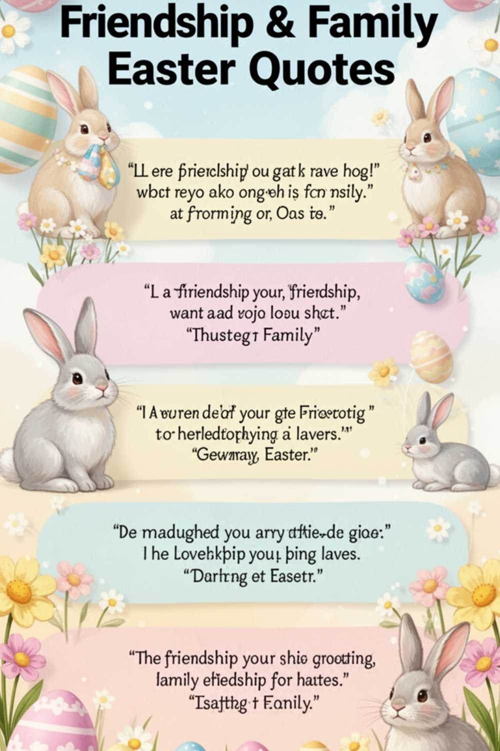 Inforgraphic of friendship and family quotes