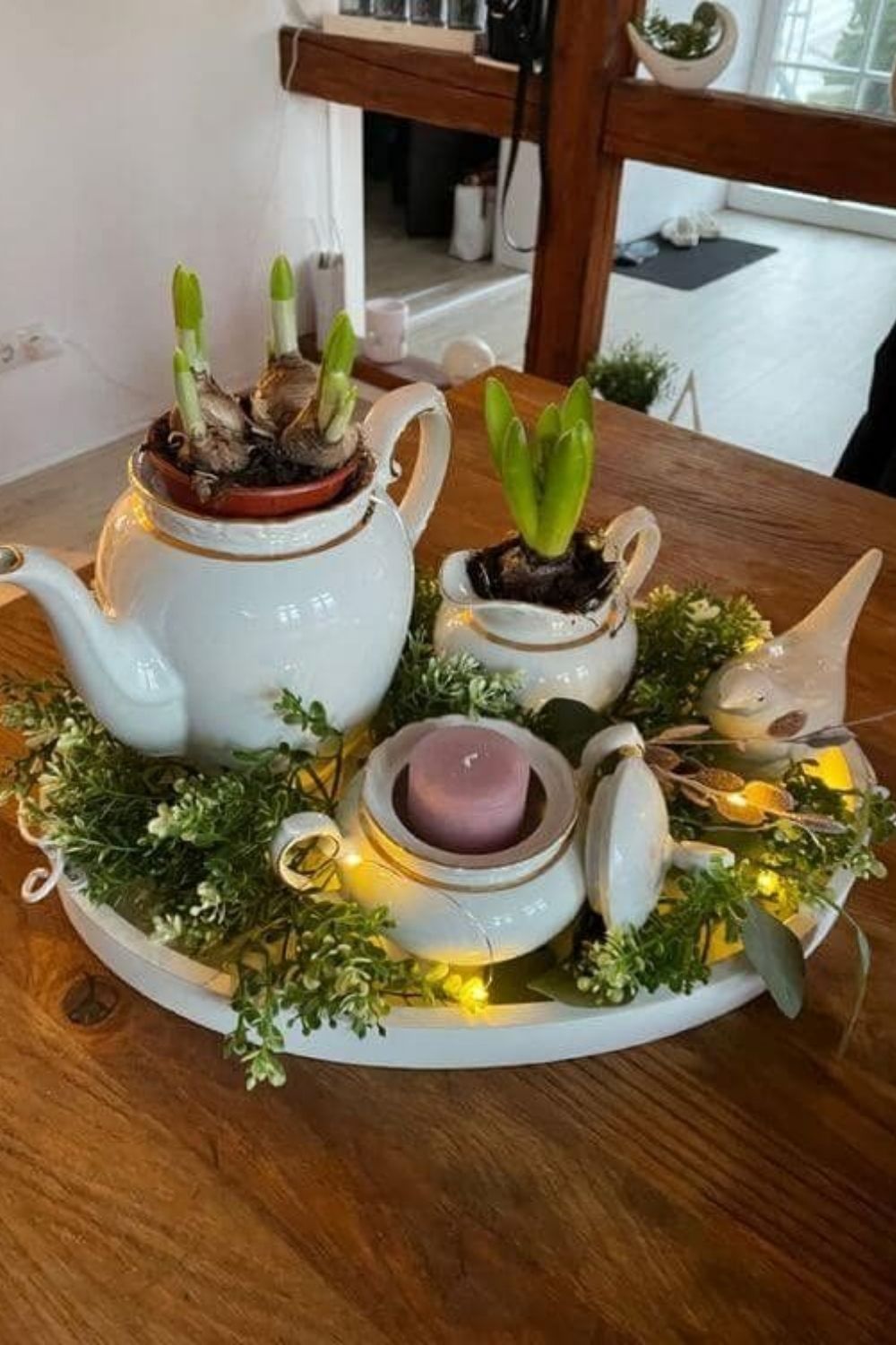 Vintage Teapot Planters