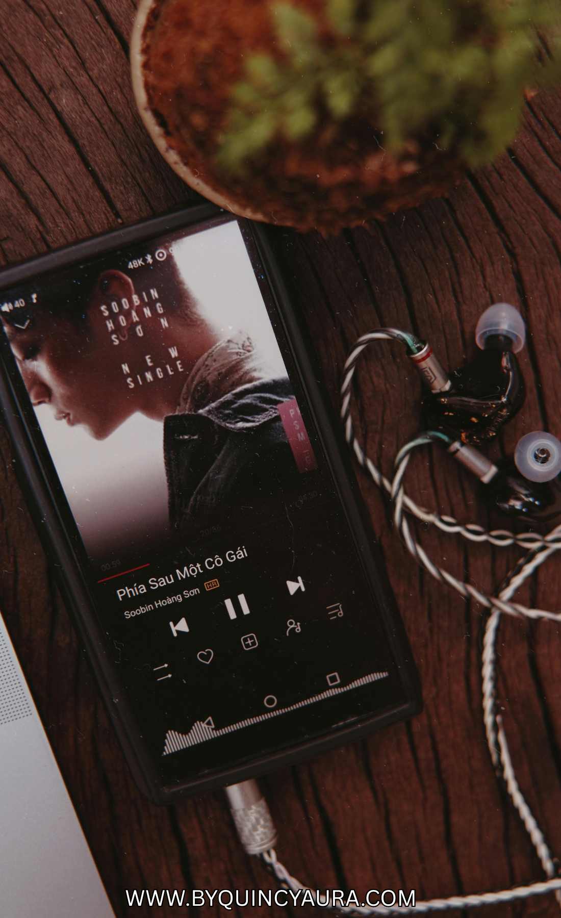 A curated playlist . 