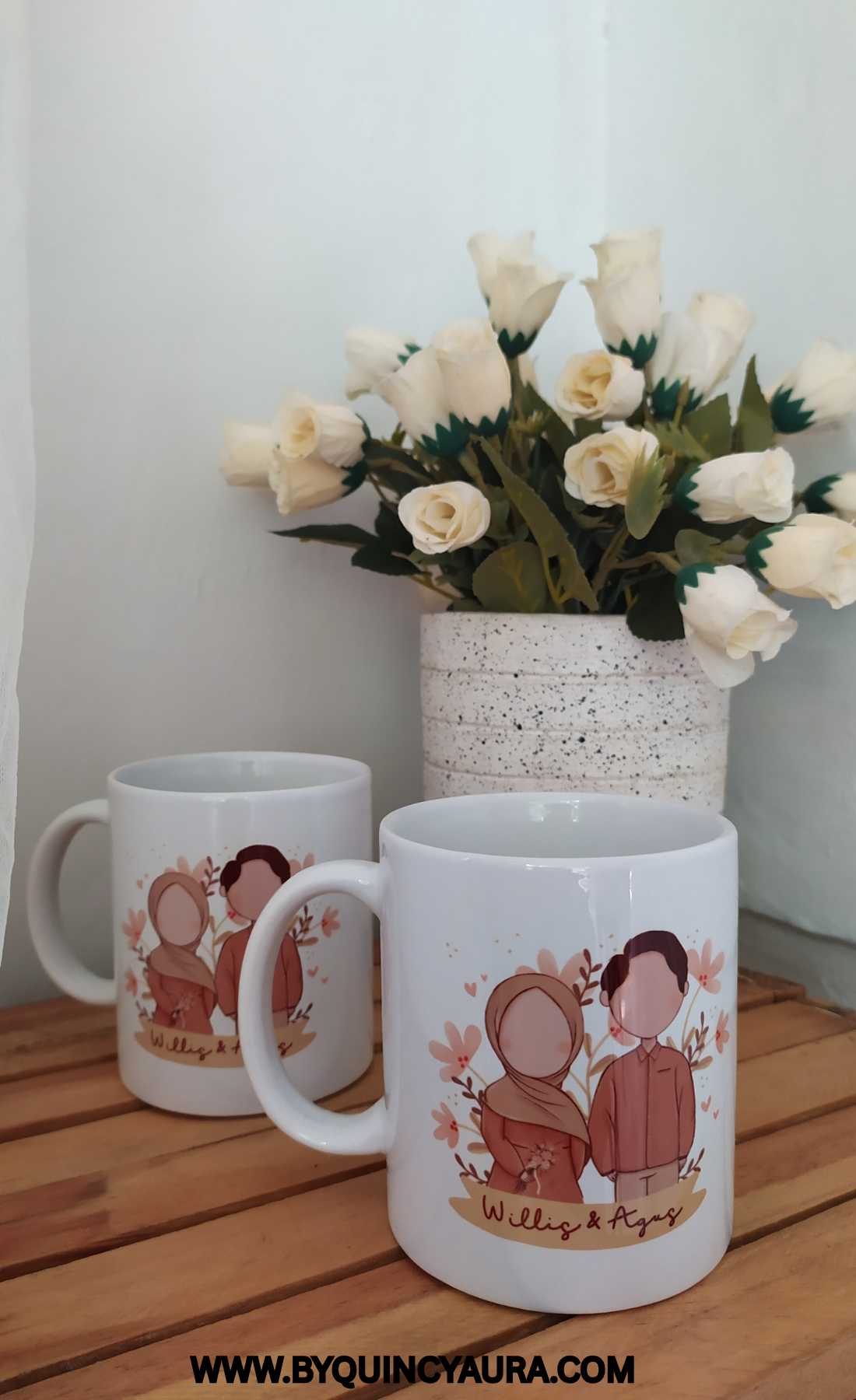 A personalized mug