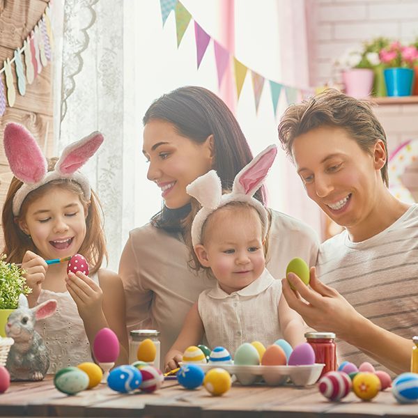 family spending time together
