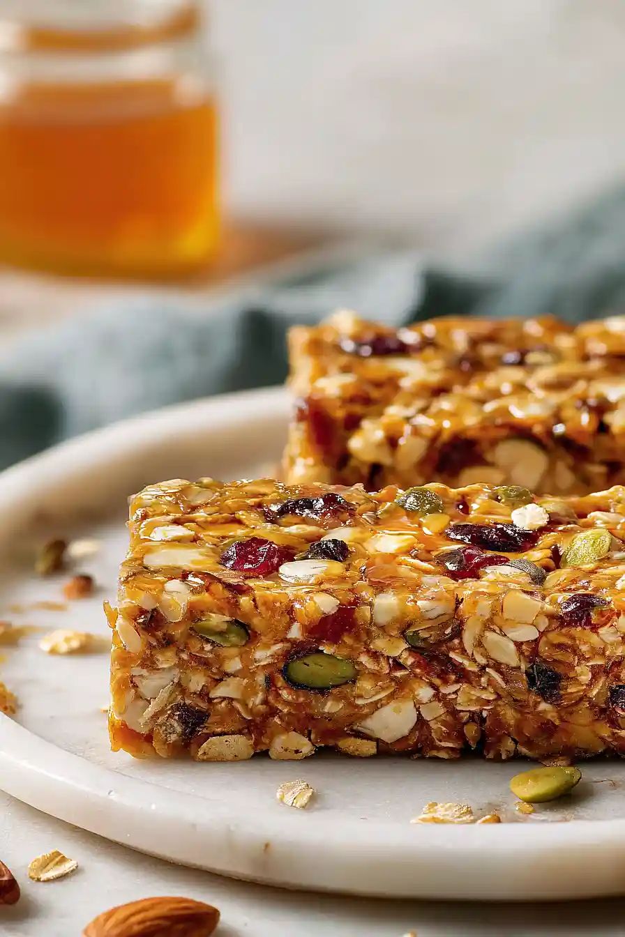 granolar, fruits and nuts bar