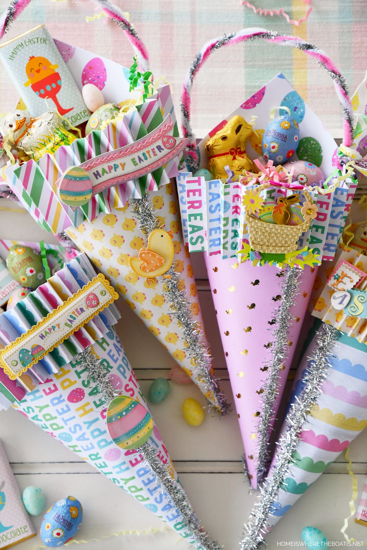 wrap candies in cute paper